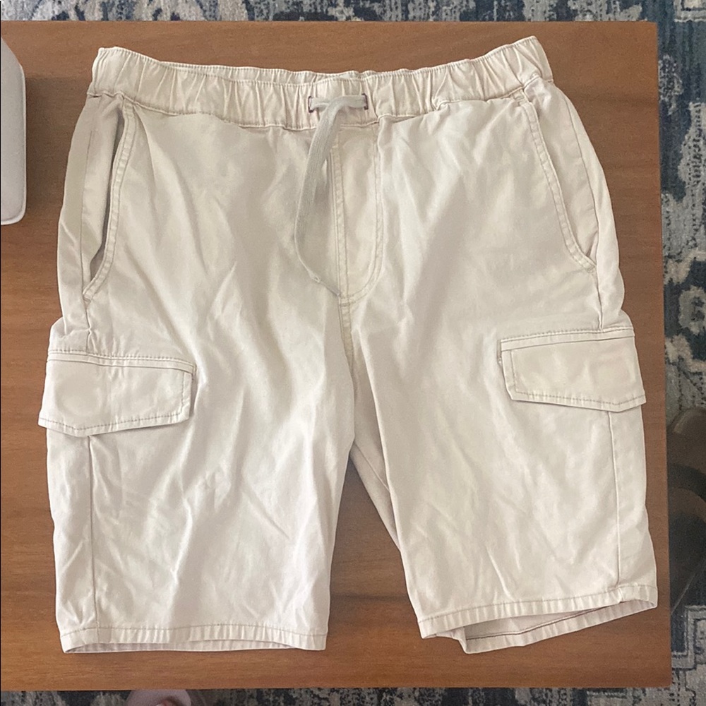 Bullhead Demin Co, Skinny Small, Men's Tan Cargo Shorts